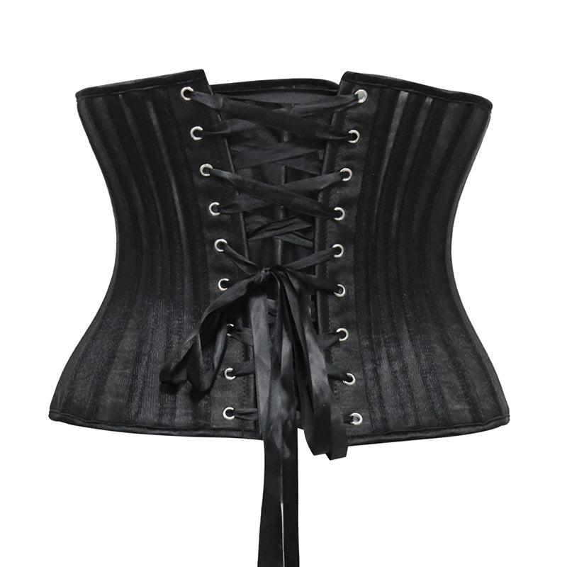 Lace Steel Bone Sculpted Body Shape Abdomen Corset With Waist Clip Thin