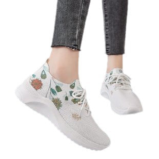 Nye Fly Woven Mesh Fashion Muffin Bottom Kile Fritidssko til Kvinder