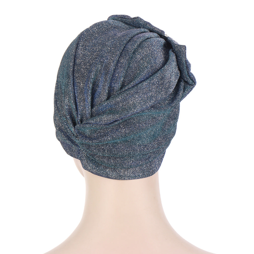 Headband Hat With A Large Cross Bow On The Forehead