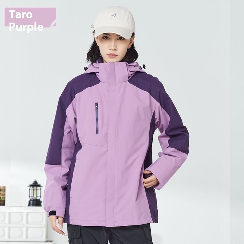 Shell Jacket Three-in-one Men's And Women's Two-piece Detachable