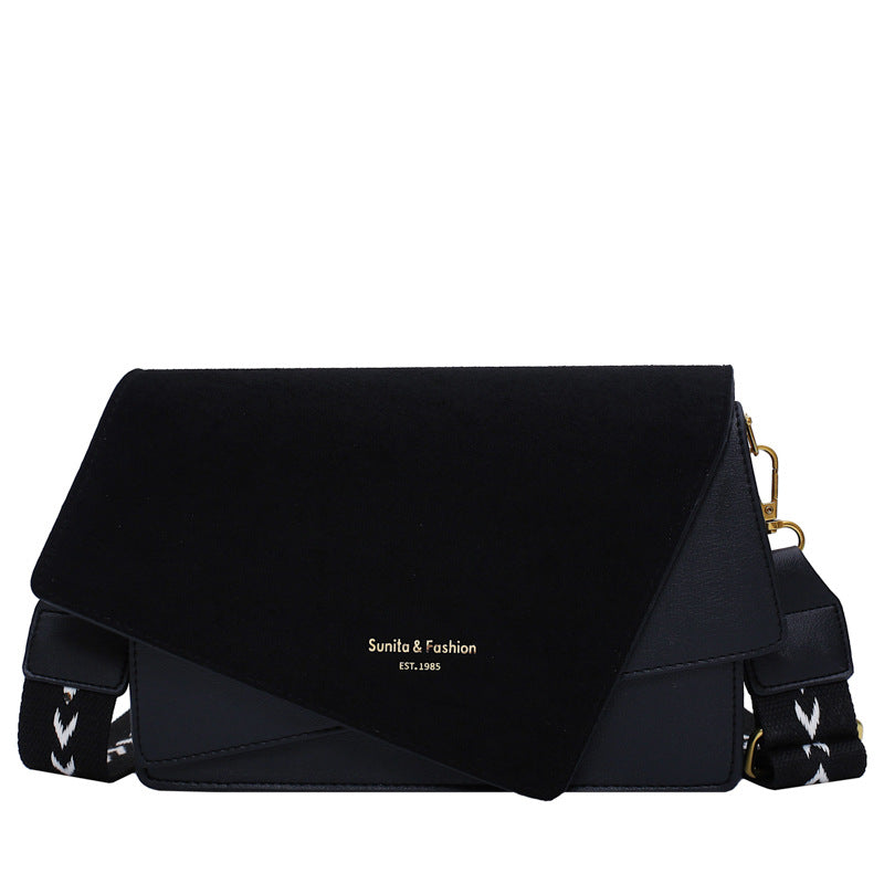 Frosted contrast color bag