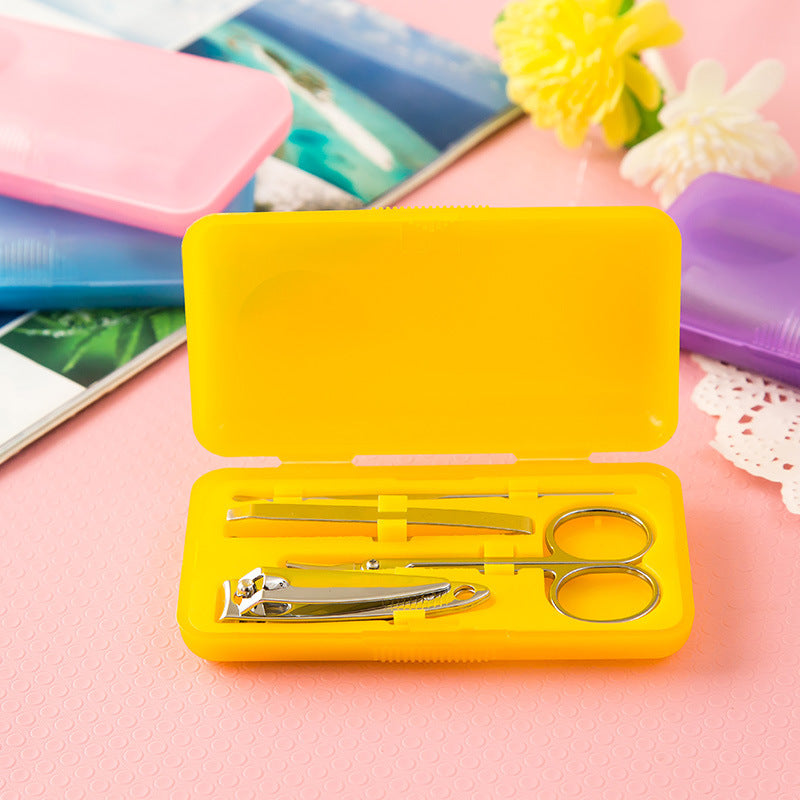 Stainless steel nail clipper set