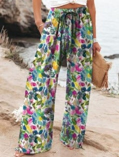 Casual Wide Leg Sports Trousers