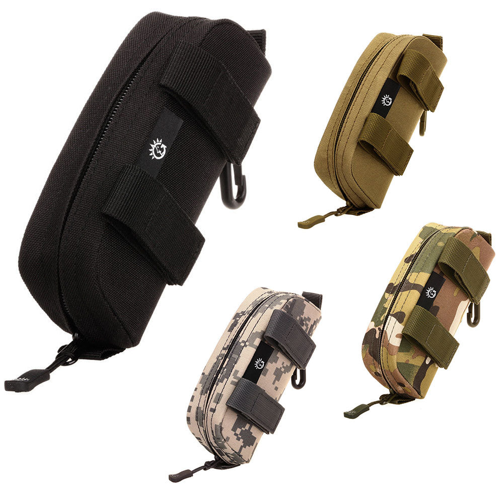 Riding camouflage glasses case