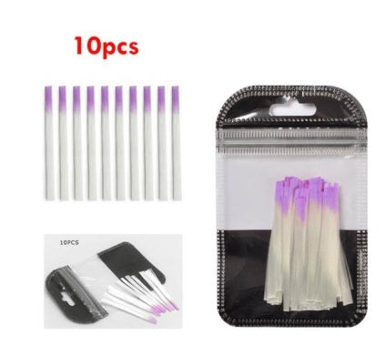 Nail extension gel phototherapy sheet glass fiber