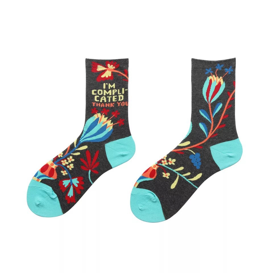 Cartoon stockings women