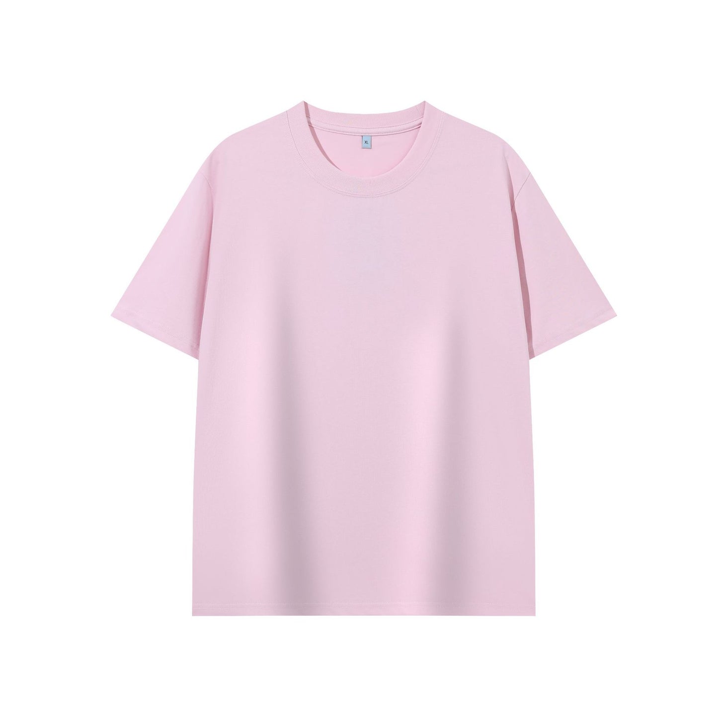 Summer Pure Color Minimal Versatile Short T