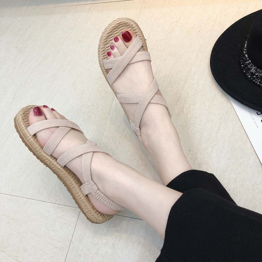 Roman beach shoes women's muffins