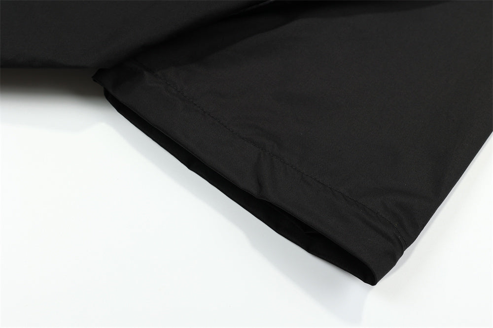 Detachable Sleeve Design Long Sleeve Shirt Men