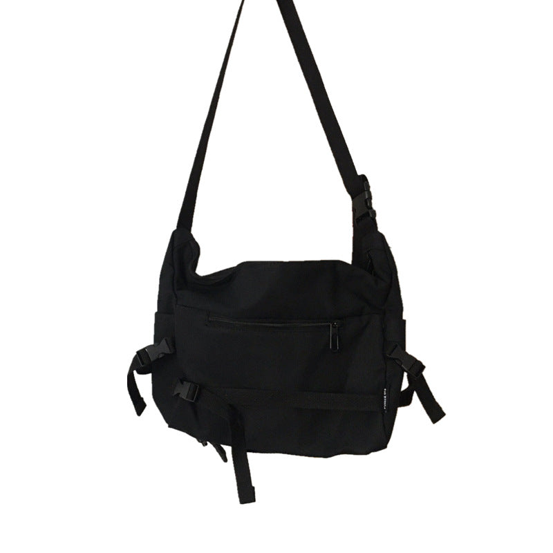 Canvas Student Crossbody Bag