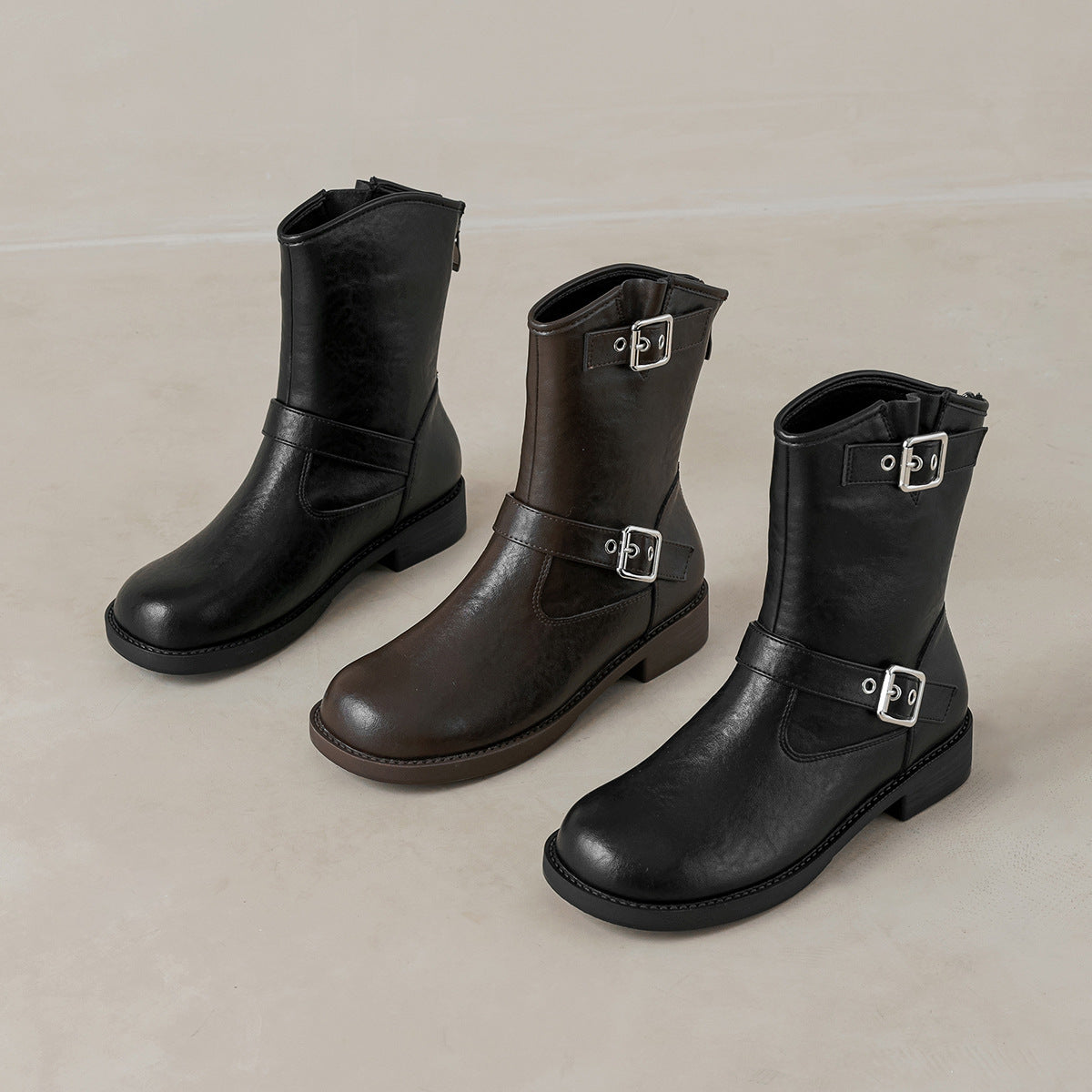 Autumn Womens British Style Boots