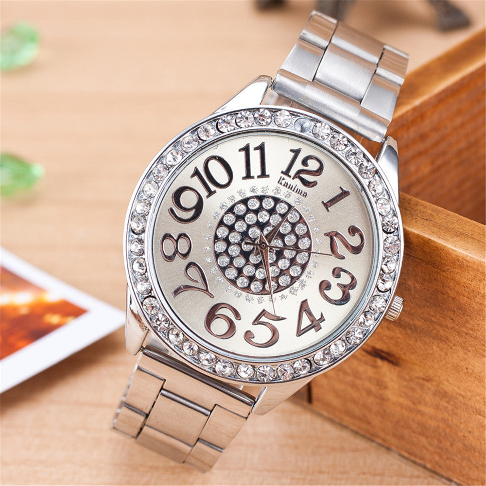 Ladies gypsophila quartz watch