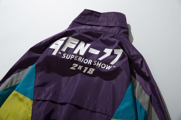 Color block jacket