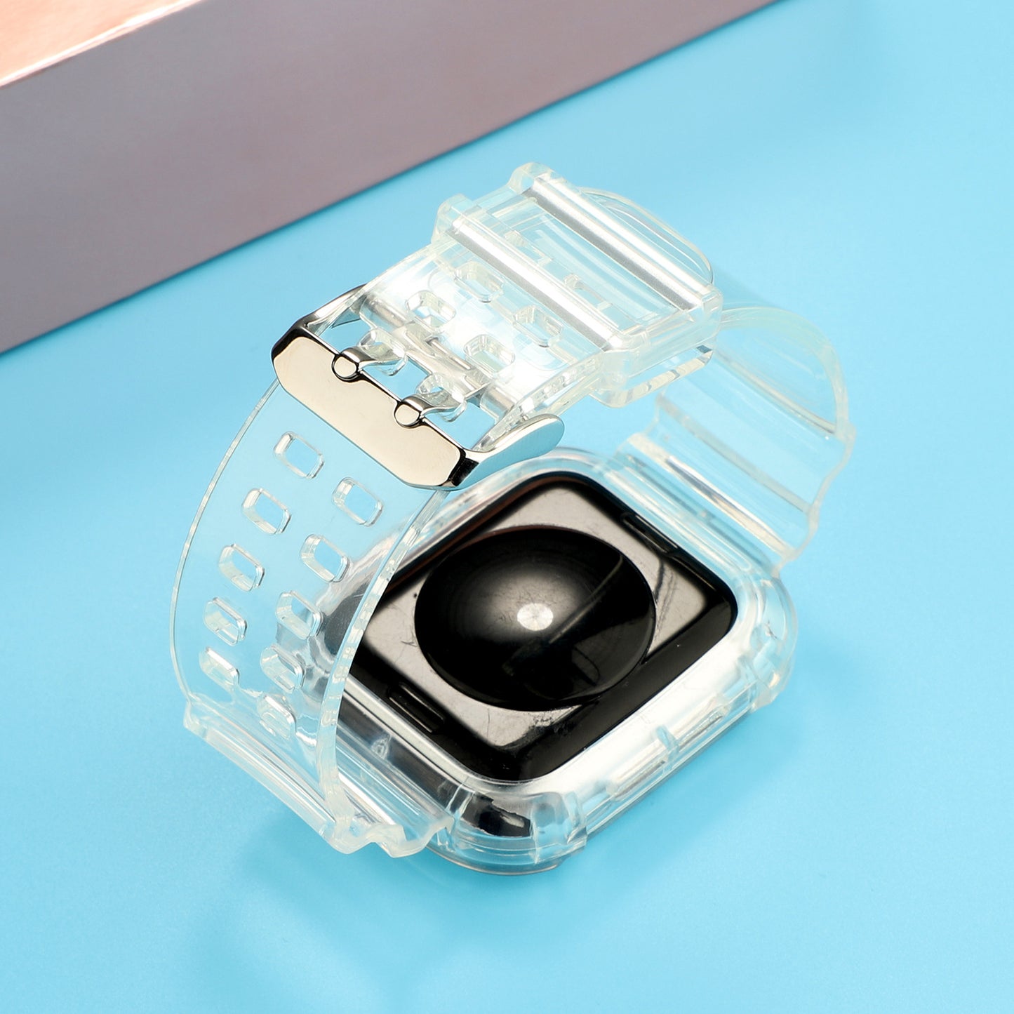Transparent anti-drop watch strap