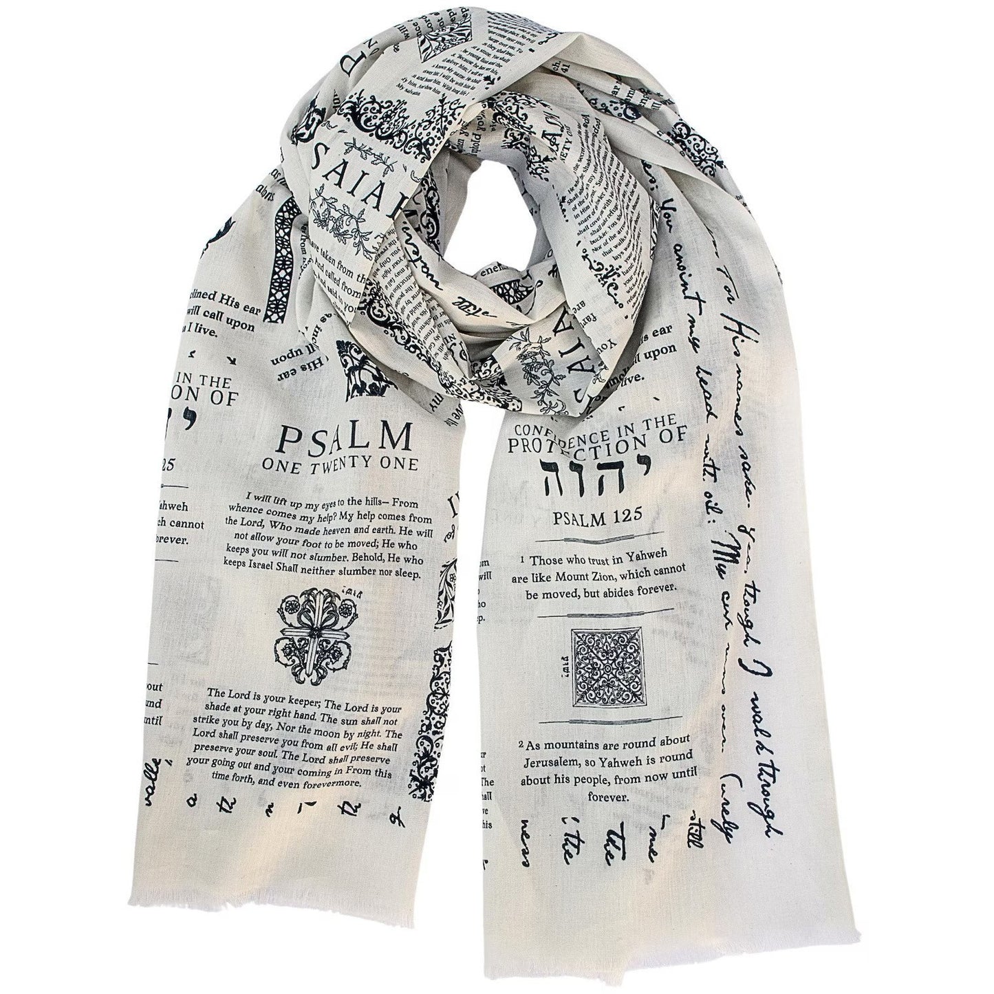 Scripture Scarf Shawl