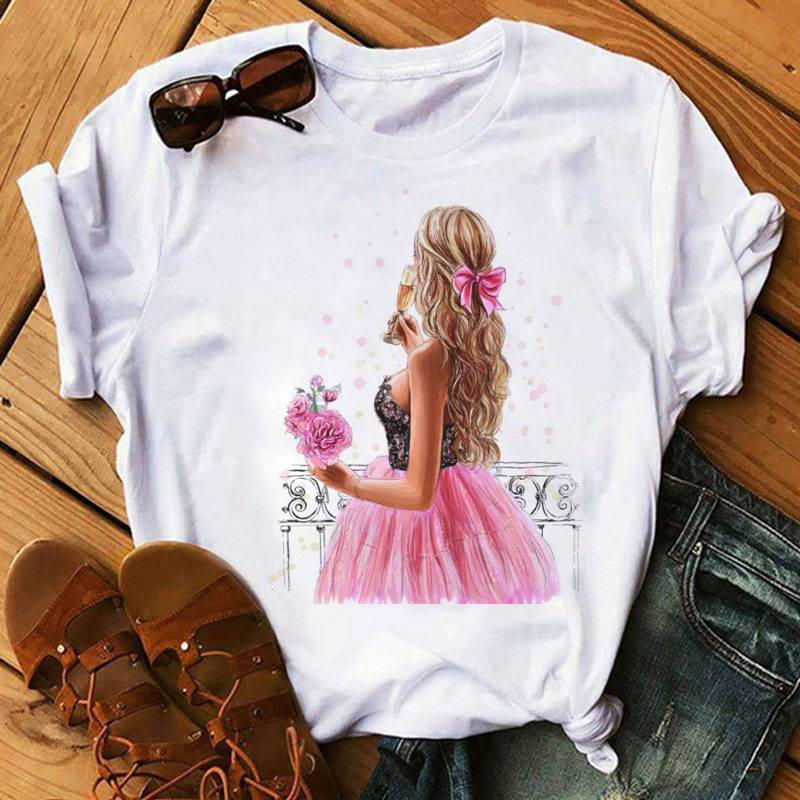 Sunflower Black T-Shirt Loose Short Sleeve T-Shirt