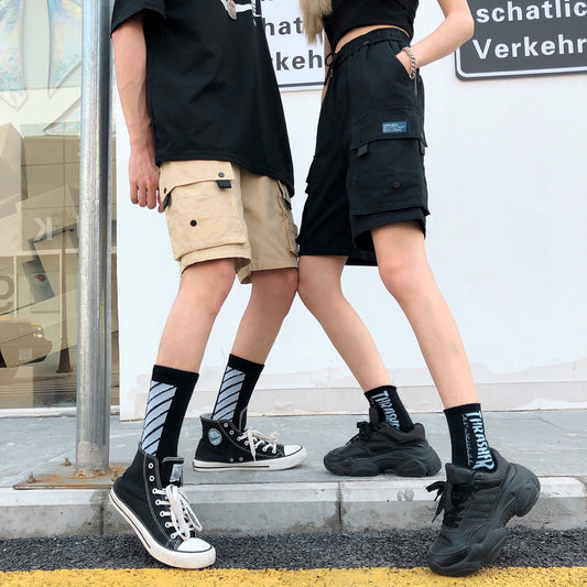 Women's summer tooling five-point pants