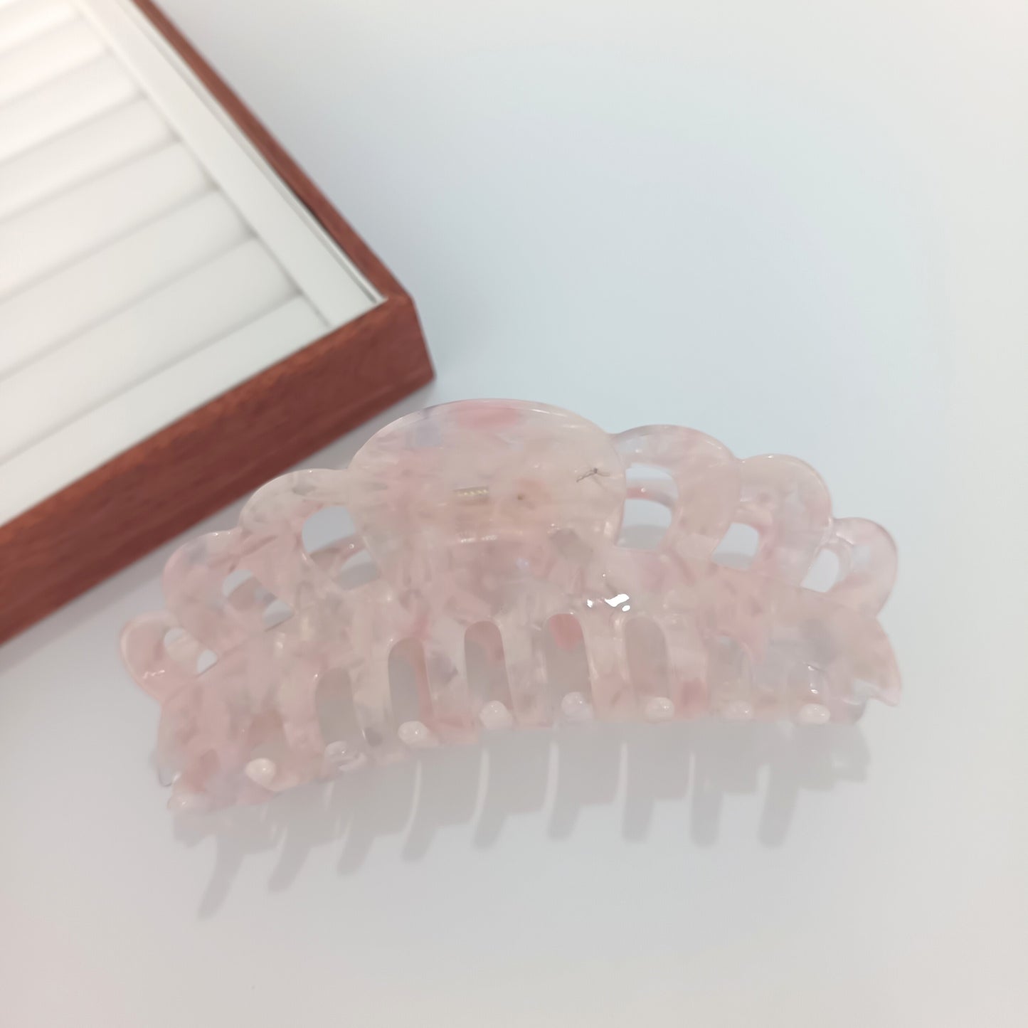 Fashion Oversized Crown Acetate 14cm Barrettes