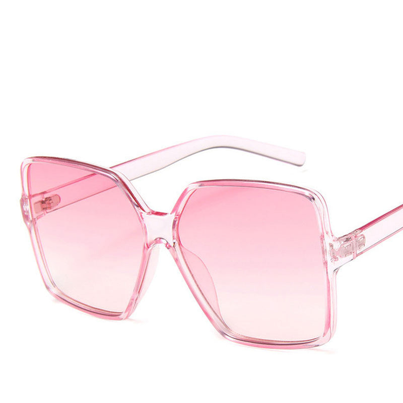 Trendy Sunglasses Fashion Men and Women Big Frame Sunglasses