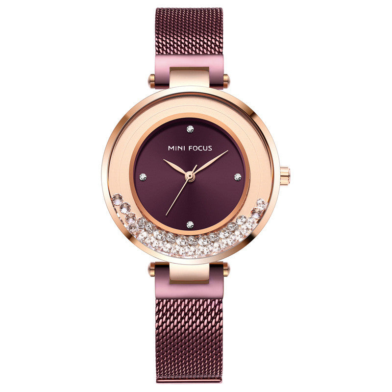 Fashionable Rhinestone Ladies Watch