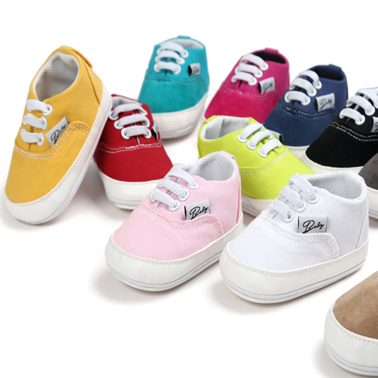 Elastic Band Canvas Shoes Non-slip Gommino