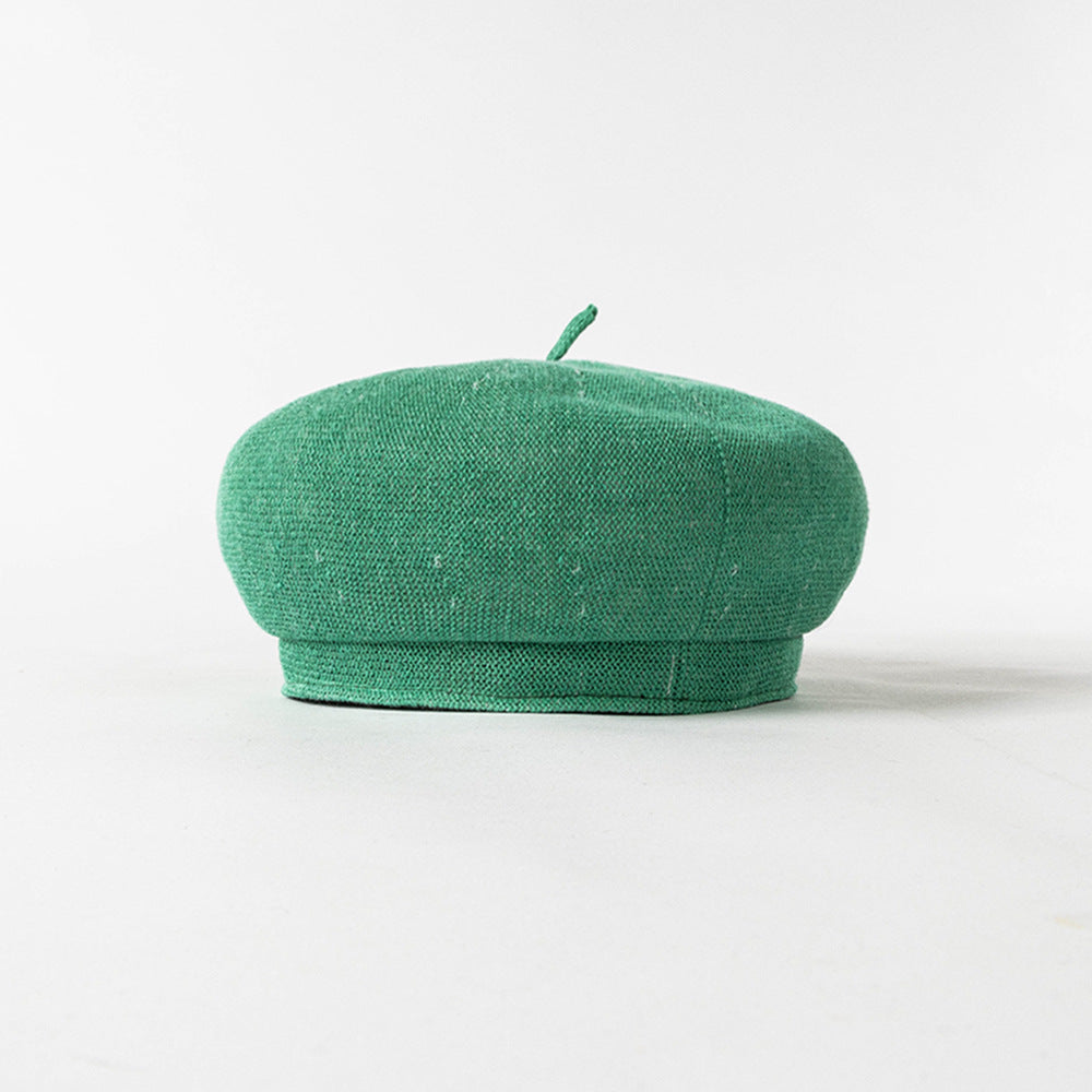 Casual Fashion Breathable Knit Linen Deep Brim Hat