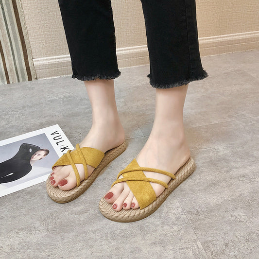Loafer flat bottom beach shoes