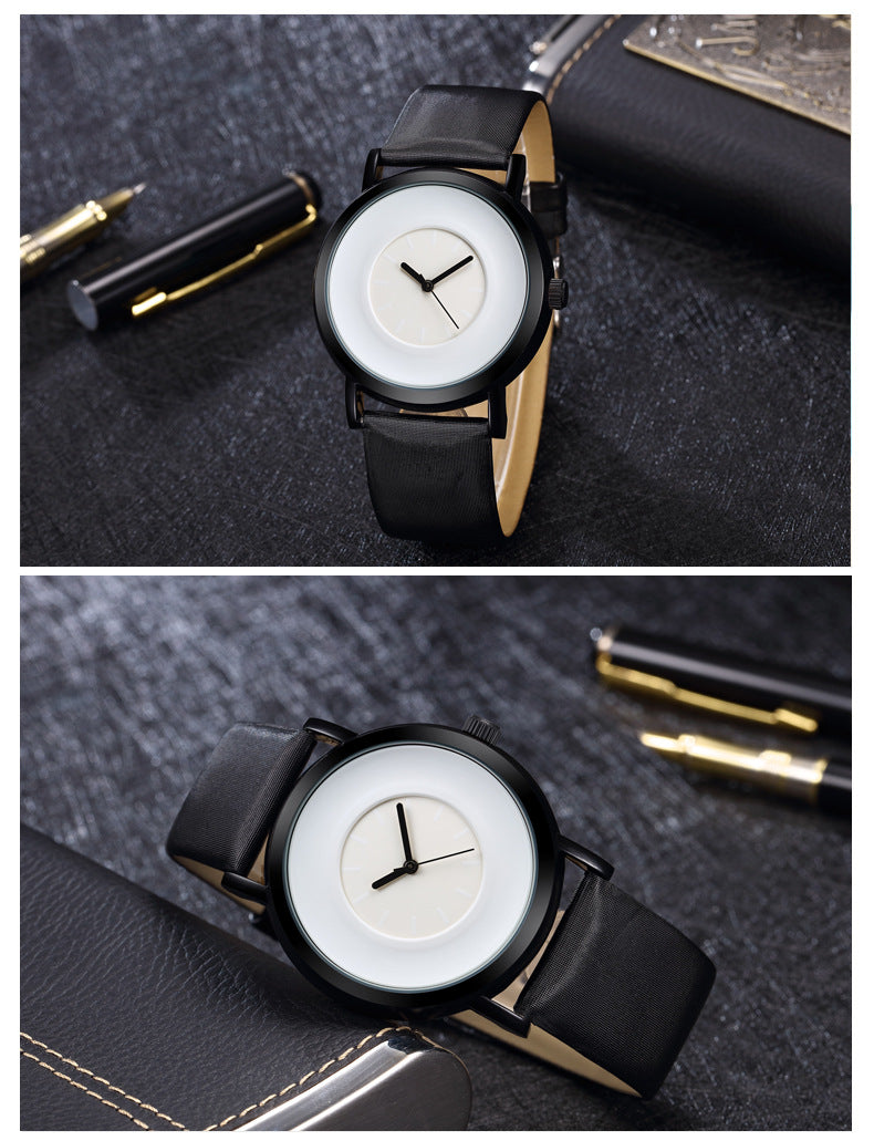 Waterproof ultra-thin quartz watch