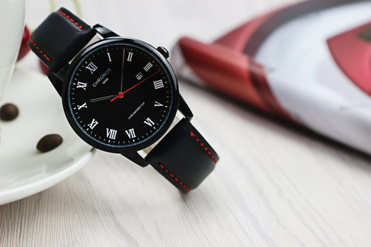 Simple Roman scale watch