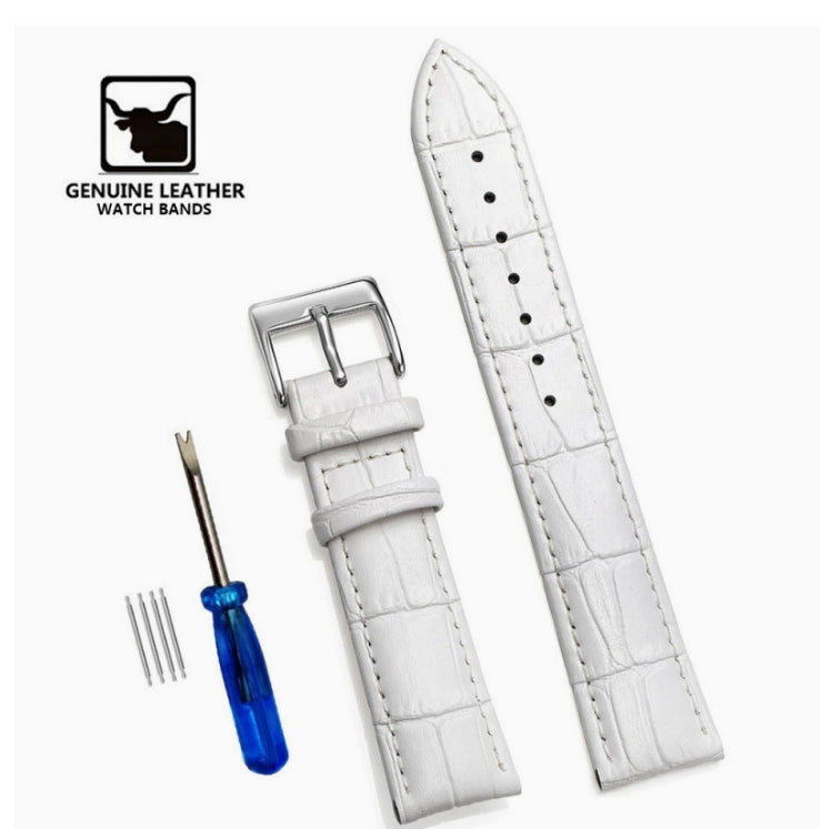 Comfortable Cowhide Genuine Leather Watch Strap