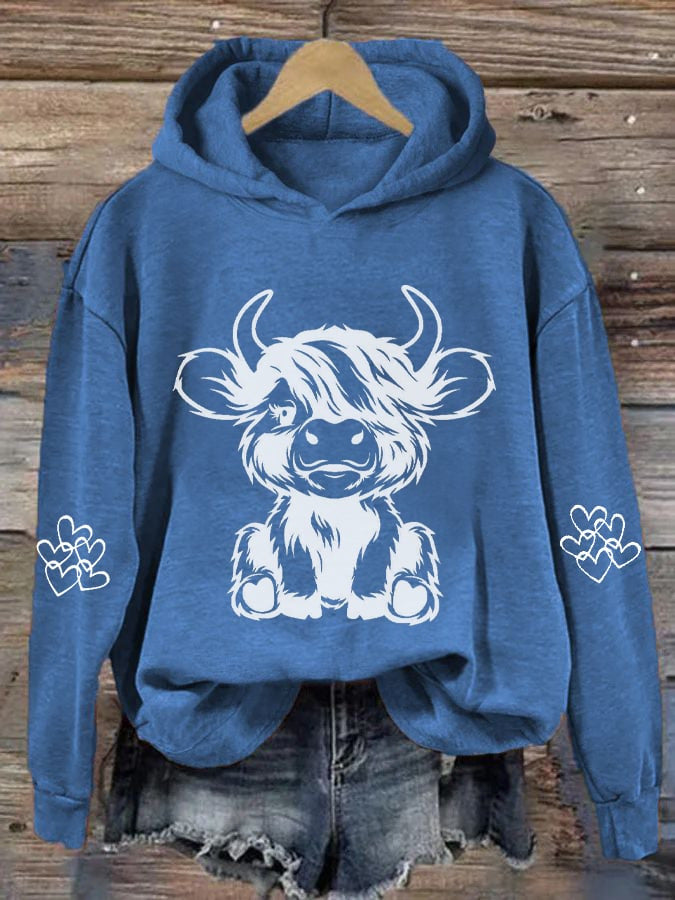Haunted House Bull Head 3D Sweater Hoodie