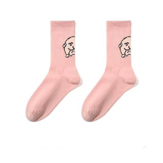 Piggy Socks Hippo Socks Casual Funny Cotton Socks