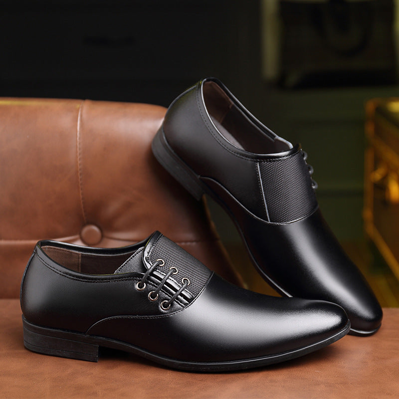 leather business 45 formal pointed shoes 46