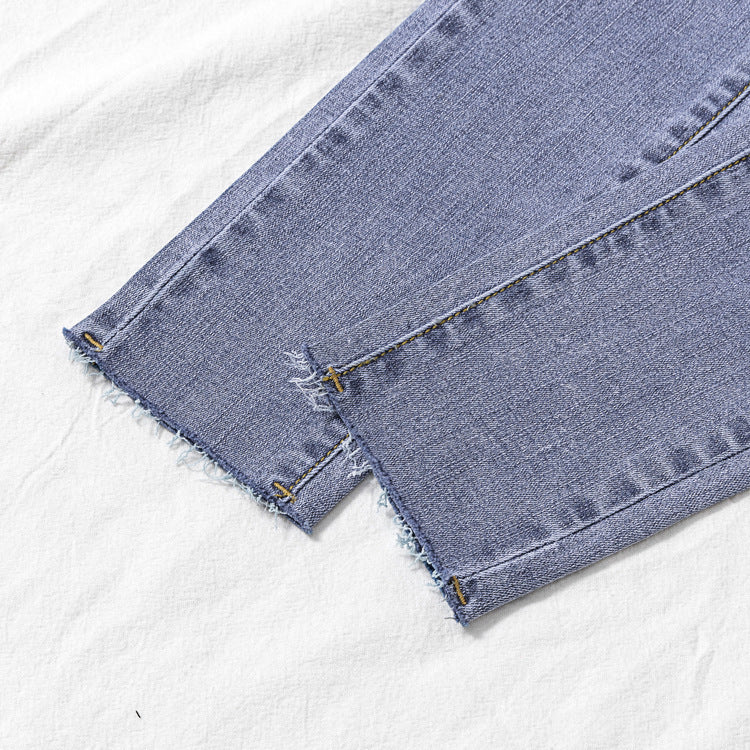 Net Celebrity Women's Super High Waist Ankle Jeans