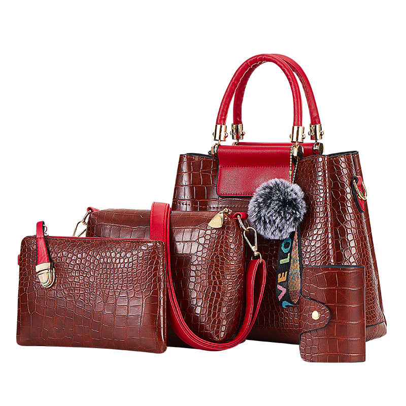 Korean fashion  pattern picture mother bag