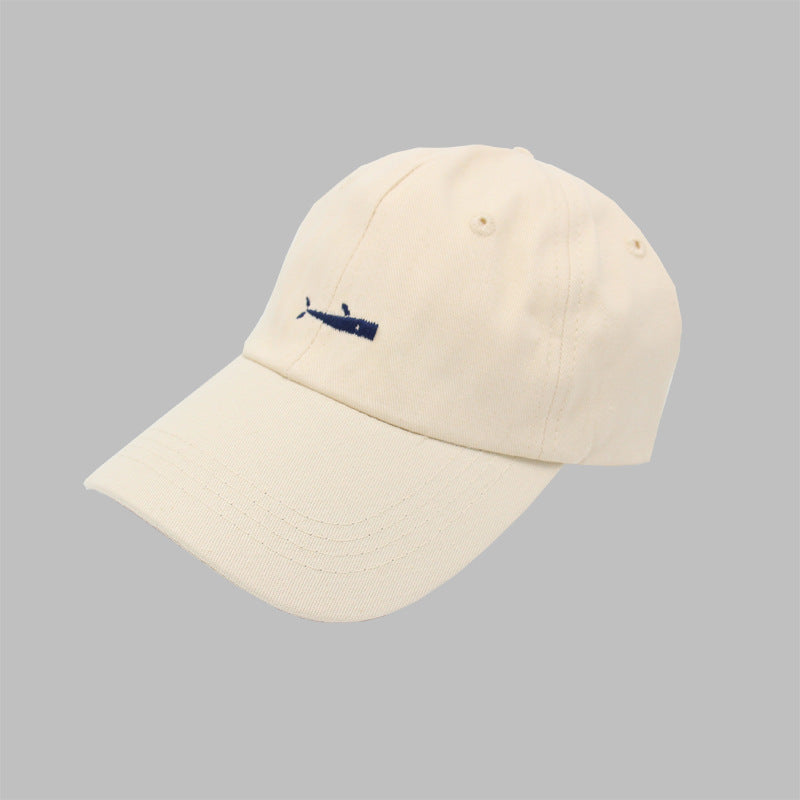 Embroidered Print Adjustable Versatile Baseball Cap
