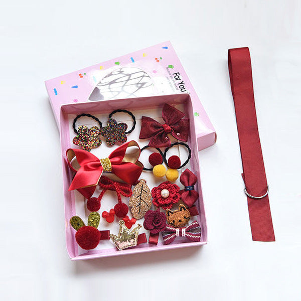 Children's Hair Accessories Crown Girl Hairpin Head Rope Rubber Band