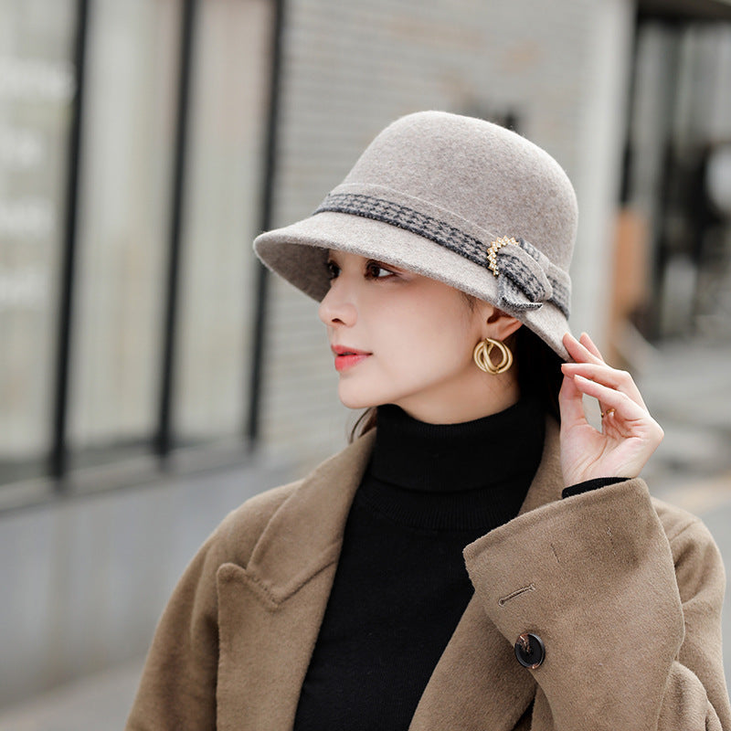 Wild Basin Hat Mother Warm Fisherman Retro Elegant