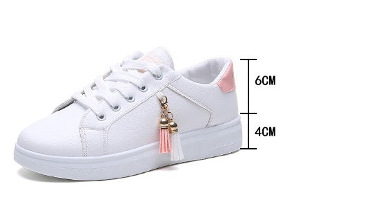 Mesh small white shoes