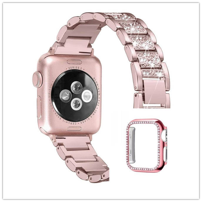 Applicable to  smart watch band with diamond
