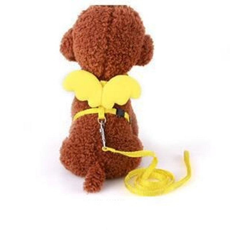 Collar pet wing leash