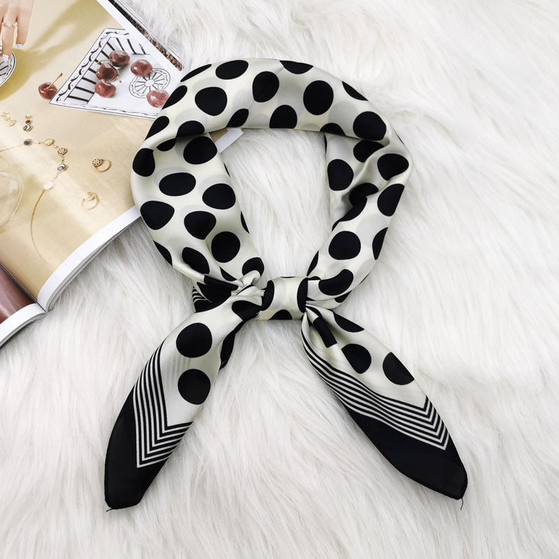 The New Scarf Professional Small Scarf Headband Silk
