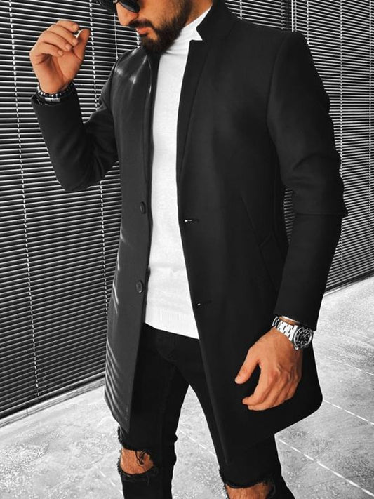 Double-Sided Woolen Coat Men's Jacket Coat