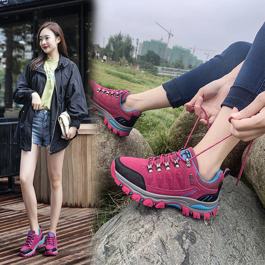 Large Size Women's Shoes For Outdoor Hiking And Mountaineering