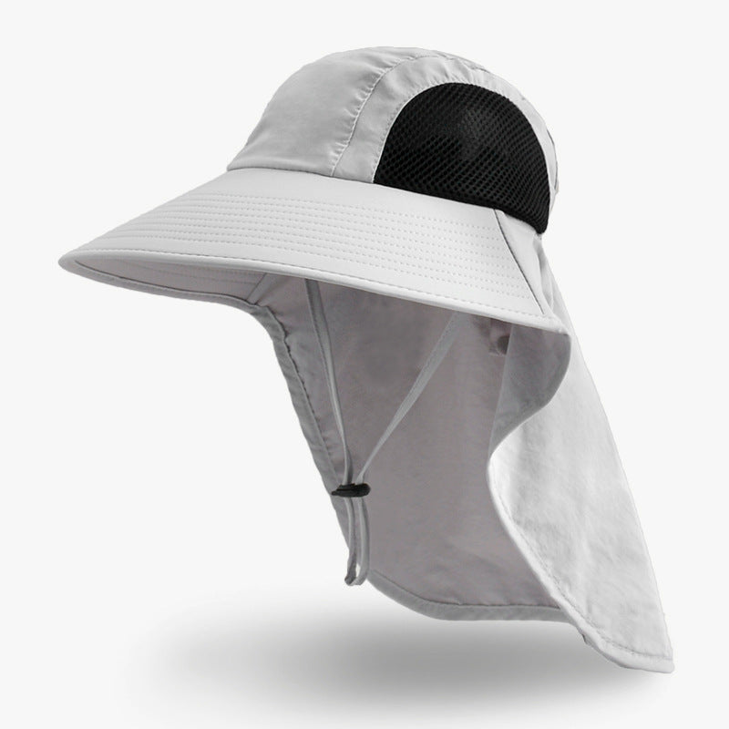 Mesh Breathable Big Brim Summer Outdoor Sunshade Sun Protection Hat Children