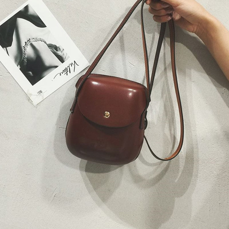 Mini simple shoulder-slung student mobile phone bag