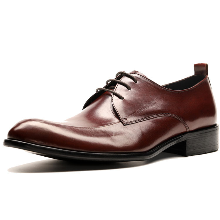 Formal Leather Shoes British Pointed Business