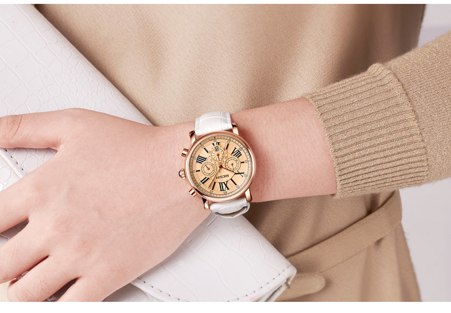 Multifunctional Chrono Women's Watch