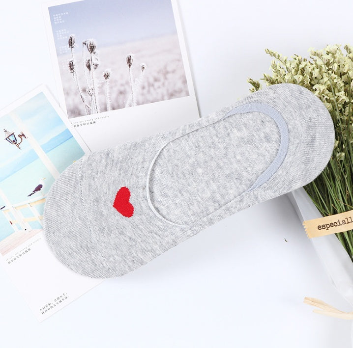 Warm Comfortable Cotton Girl Women Ankle Socks Female Bottom Invisible Color Girl Boy