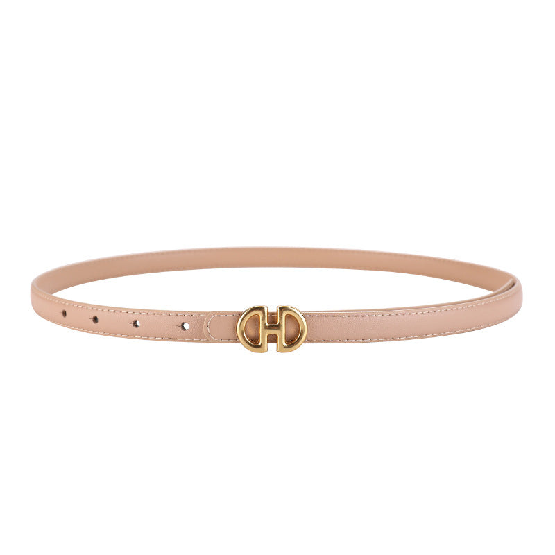 Women's Fashion Simple Decorative Casual Belt
